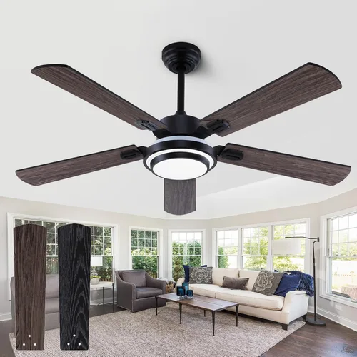 Vista 12 de QUTWOB ventilador de techo105-42BE Bronce