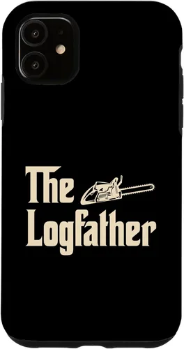 Vista 5 de iPhone 15 The Logfather - Lumberjack - Chainsaw - Logger Woodsman Case