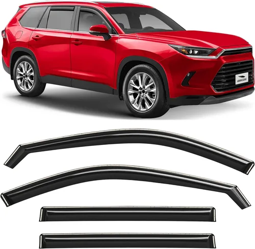 Vista 69 de Voron Glass in-Channel Rain Guards for Chevy Equinox 2018-2024 Para Equinox 18-24