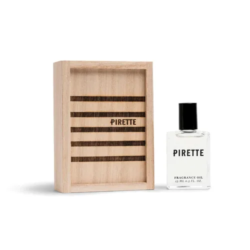 Vista 7 de Aceite de Fragancia Evening Glass en Roll-On, Inspirado en la Playa, Aceite de Perfume de Larga Duración con Notas de Coco Oscuro, Madera Cálida