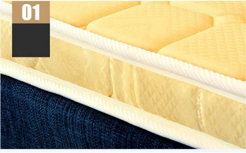 Vista 4 de 3e - Colchón ortopédico de látex natural con palma de coco, tapete grueso para suelo de tatami, sensación firme, plegable, portátil, cama
