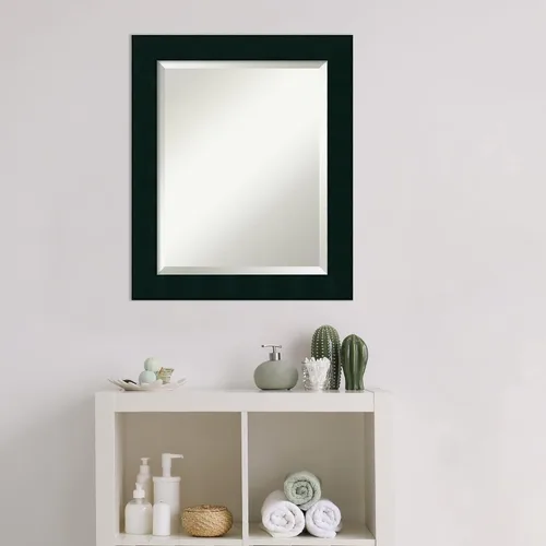 Vista 6 de Amanti Art Bathroom Mirror for Over Sink, Vanity Mirror, Wood Frame, Hangs Horizonally and Vertically, Bathroom Wall Decor, Beveled Edge