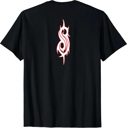 Vista 2 de Camiseta con logotipo de Slipknot Outline mujer L Rojo