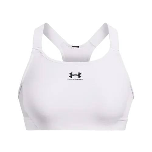 Vista 2 de Sujetador Deportivo Under Armour Hg Blanco