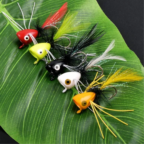 Vista 7 de Kit de señuelos de pesca con mosca, kit de señuelos de pesca con mosca, moscas para pesca con mosca, cebo colorido, moscas de pesca con mosca seca