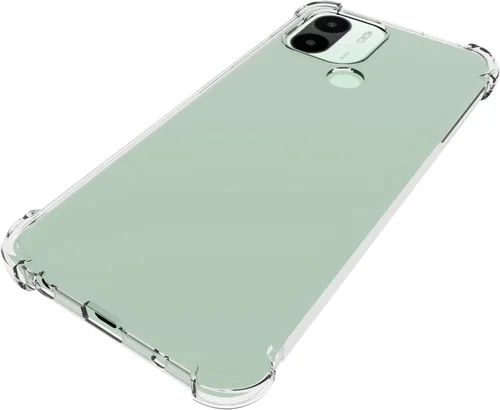 Vista 5 de USTIYA Funda para Xiaomi Redmi A1+A1 Plus Clear TPU Cuatro Esquinas Cubierta Protectora Transparente Suave Funda
