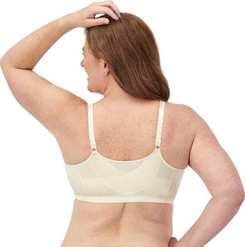 Vista 3 de Playtex Brasier inalámbrico de 18 horas con cierre frontal adicional para mujer, soporte trasero USE52E