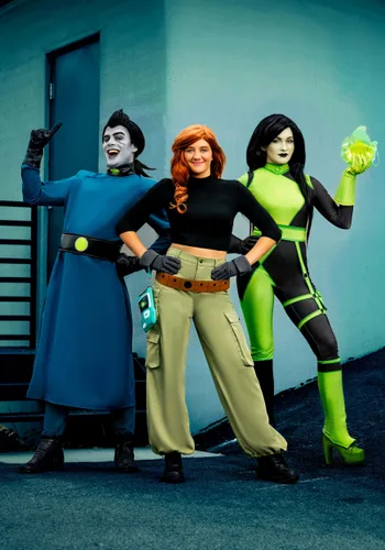 Vista 5 de Disfraz Deluxe de Kim Possible para Mujer de Disney Multicolor