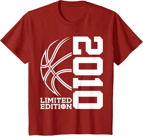 Vista 49 de Camiseta de baloncesto de 13 cumpleaños edición limitada 2010, Negro