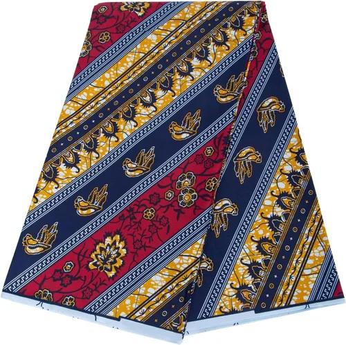 Vista 24 de HollandaisWax Tela africana 6 yarda impresa tela africana Ankara tela de cera para vestido de fiesta 6681NEWa
