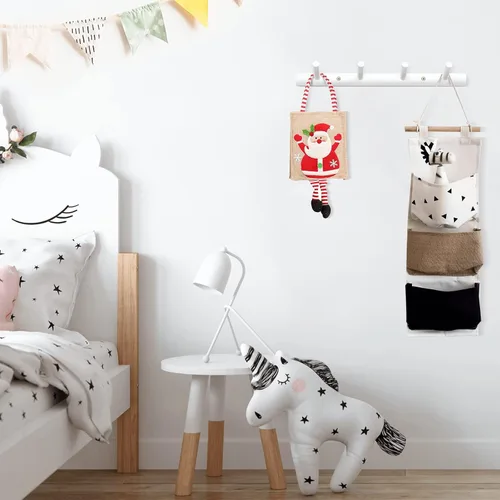 Vista 6 de Homode Perchero de Pared para Montar, Ganchos para Abrigos de Pared, Clavijas de Madera Colgantes, Toallero de Bambú Moderno para Baño, Riel