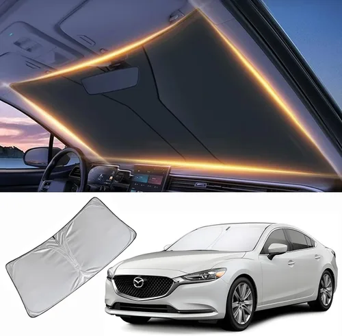 Vista 16 de Parasol para parabrisas delantero, protector de visera, accesorios para automóvil