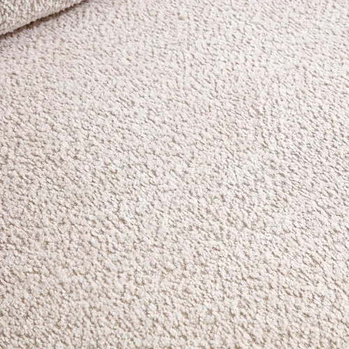 Vista 9 de Sofá curvado compacto de 69 pulgadas para espacios pequeños y apartamentos, sofá boucle de estilo japonés, sofá minimalista de 2 plazas con marco