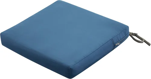 Vista 24 de Classic Accessories Ravenna - Cojín rectangular para asiento de patio, Gris topo oscuro