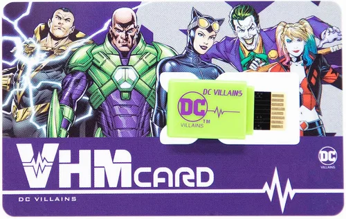 Vista 3 de BANDAI - Paquete de tarjetas de memoria DC coleccionables, tema de superhéroe Paquete de tarjetas de memoria - DC Characters