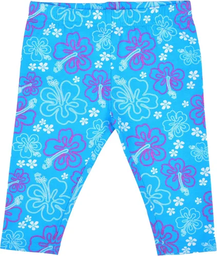 Vista 4 de Disney Little Mermaid Ariel - Conjunto de camisa de manga corta y pantalones de leggings para niñas pequeñas y niños pequeños rosaazul