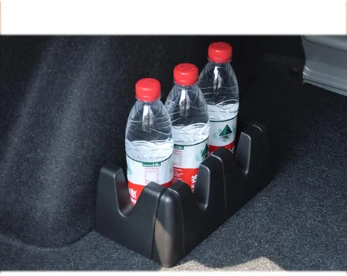 Vista 6 de Gatuida Bloques organizadores de carga de 6 piezas con tablero de valla y divisor de almacenamiento de maletero de conexión para SUV, camión