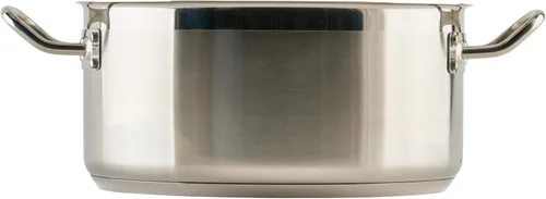 Vista 3 de Winco Brasero de acero inoxidable de grado comercial con tapa, 8 cuartos de galón