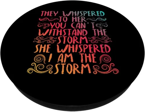 Vista 2 de The Storm Tshirt PopSockets - Soporte para teléfonos y tablets