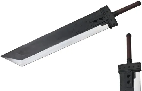 Vista 33 de Tienda - Fantasy PU Foam Zweihander Espada ancha con núcleo interior - Varía estilo de 42.5" o 57