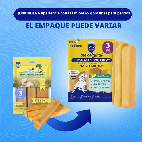 Vista 8 de Palitos masticables Himalayan Dog Chew, paquete mixto de 10.5 oz, (contiene 3 unidades), Verde