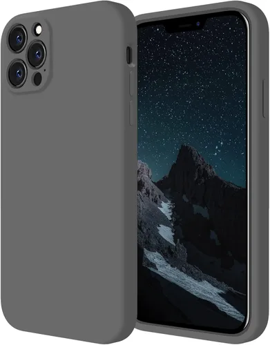 Vista 16 de FireNova Funda diseñada para iPhone 12 Pro, funda de silicona [protección de cámara] con forro de microfibra suave antiarañazos, 6.1 pulgadas