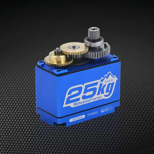 Vista 4 de Ktyssp Power HD LW-25MG Servo digital impermeable Super Torque para Traxxas TRX-4 KM2
