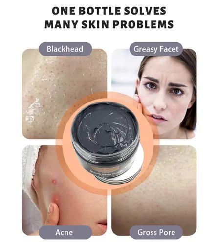 Vista 5 de AICHUN BEAUTY Mascarilla facial de arcilla Limpieza profunda Exfoliación calmante Reparación Eliminar puntos negros Hidratante facial Anti-acné