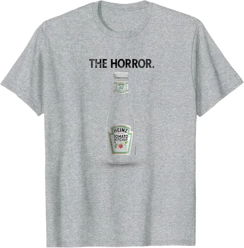 Vista 4 de Heinz Tomato Ketchup The Horror Empty Bottle - Camiseta desgastada, Blanco