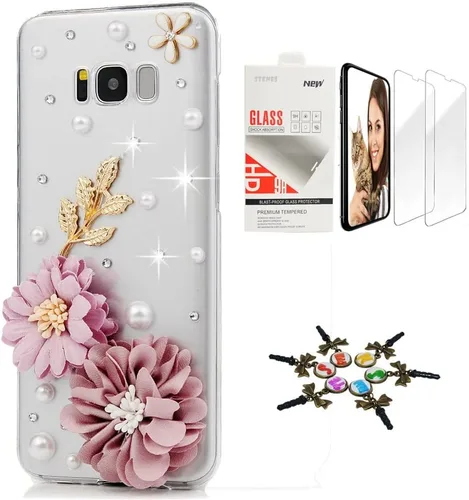 Vista 4 de Bling Case SSSGCDwSPSeries-31 - Funda con tapa y cristales brillantes (100 unidades)