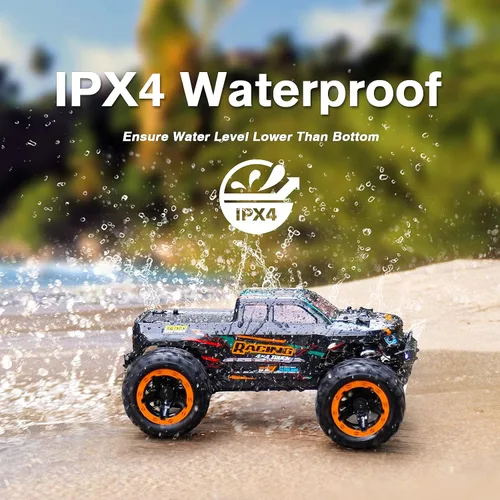 Vista 3 de HAIBOXING Coches RC 16889, Coche de control remoto 1:16 para adultos, camiones RC de alta velocidad 36km/h RTR RC Crawler 2.4G todo terreno