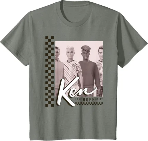 Vista 37 de Barbie - Camiseta Ken Love Hope Unity Blanco