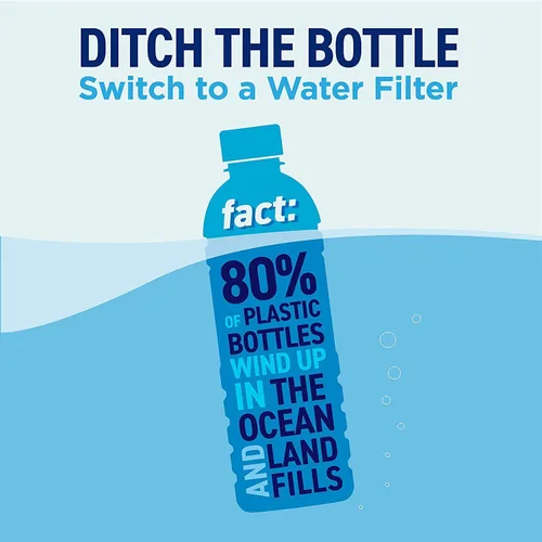 Vista 8 de Reemplazos de filtro Brita Commercial Cool, filtros de agua de repuesto para jarra Brita estándar, dura hasta 60 galones, Certificado NSF, CCWFB6