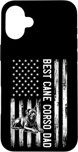 Vista 23 de Best Cane Corso Dad Patriotic Dog Lover Gift, Mastiff Case for iPhone 17