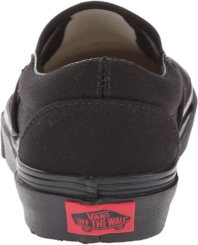 Vista 5 de Vans Zapatillas deportivas clásicas para adultos, color negro y negro, NegroNegro