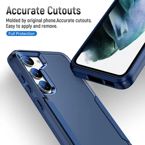 Vista 7 de Asuwish Funda para Samsung Galaxy S23 Plus 5G con protector de pantalla de vidrio templado y delgada híbrida de cuerpo completo, accesorios