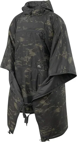 Vista 14 de Helikon-Tex Swagman Roll - Poncho militar multiusos - Poncho de emergencia, manta y chaqueta Woobie