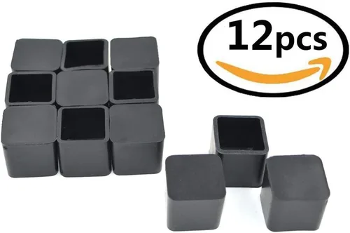 Vista 3 de Tapas de goma de 4/5 pulgadas para patas de muebles, mesa, silla, patas de silla, protectores de suelo, para evitar arañazos, protector de suelo