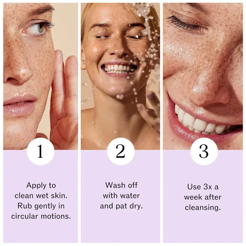 Vista 5 de LilyAna Naturals Exfoliante facial de carbón, exfoliante facial, exfoliante de microdermoabrasión, productos para el cuidado facial de la piel