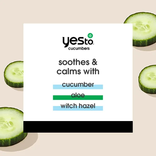Vista 6 de Yes To Pepinos, tóner calmante + calmante de 12 onzas líquidas, piel sensible, tono equilibrado, hidrata, nutre y calma la piel hamamelis + aloe