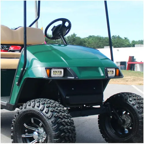 Vista 4 de 10L0L Kit de luz para carrito de golf mejorado para EZGO TXT, kit de luz trasera para faros delanteros con luz baja/alta, interruptor de señal
