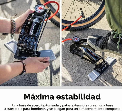 Vista 3 de Schwinn Bomba de bicicleta accionada por pie