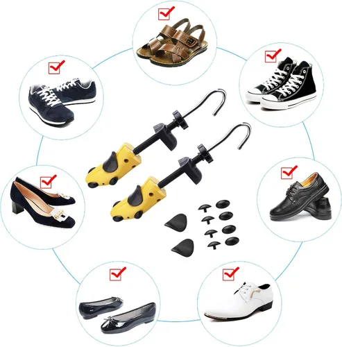 Vista 6 de MISERWE Shoe Stretcher with Carrying Bag Professional Adjustable Shoe Stretcher for Men and Women