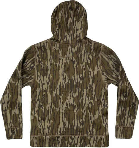 Vista 2 de Mossy Oak Sudadera con capucha de camuflaje para niños, ropa de caza