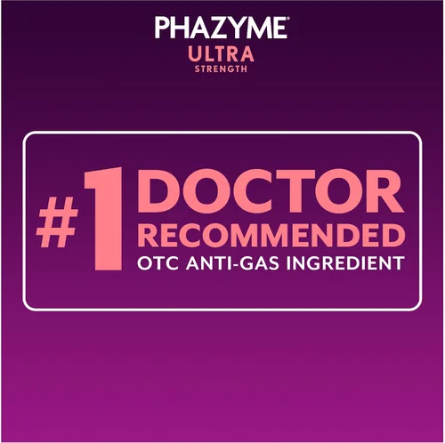 Vista 3 de Phazyme Ultra Strength Softgel 180 Mg