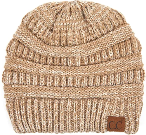 Vista 12 de C.C Trendy Warm Chunky Soft Stretch Cable Knit Beanie