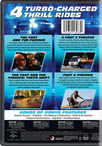Vista 2 de Fast & Furious Collection 1-4 DVD