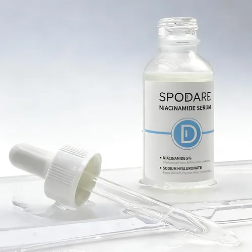 Vista 6 de SPODARE Suero de niacinamida, hialuronato de sodio, Salmon PDRN, 1.01 fl.oz Suero facial, cuidado hidratante y suavizante, mejora el tono de la piel