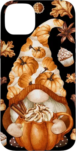 Vista 15 de Cute Fall Yall Pattern Thanksgiving Gnome Love Pumpkin Spice Case for iPhone 17