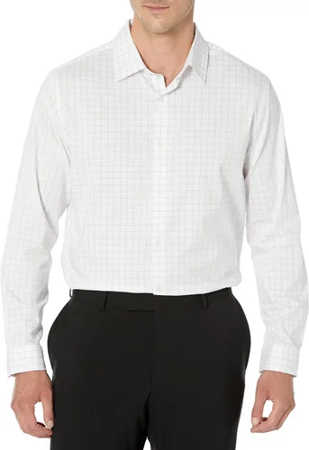 Vista 5 de Tienda Essentials Camisa de vestir elástica de manga larga ajustada para hombre
